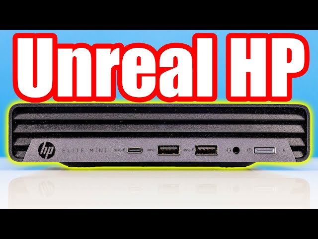 This 1L Mini PC is Unreal - HP Elite Mini 800 G9 Review - Project TinyMiniMicro