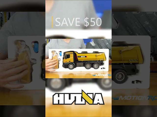 Take $50 OFF this Huina Dump Truck!