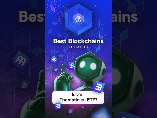 Is your Thematic an ETF? - Best Blockchain Week #swissborg #crypto #activeinvesting #nft #socialfi