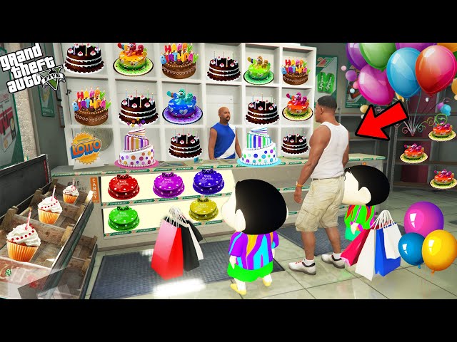 GTA 5 : Franklin Shopping For Birthday In GTA 5 ! (GTA 5 Mods)