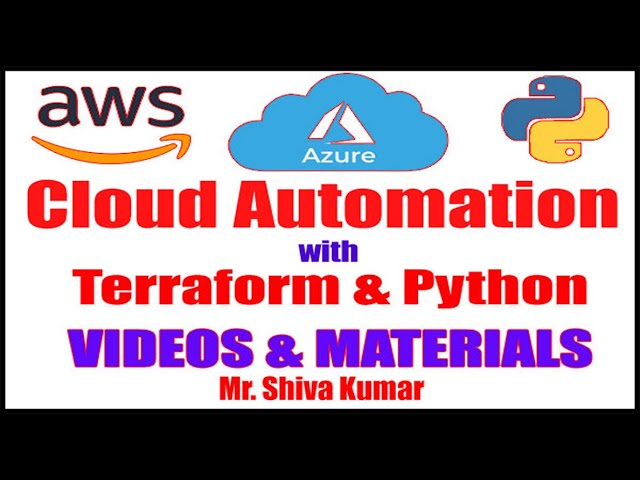Cloud Automation with Terraform & Python | Session - 15 |Terraform Back with Azure CloudVariables