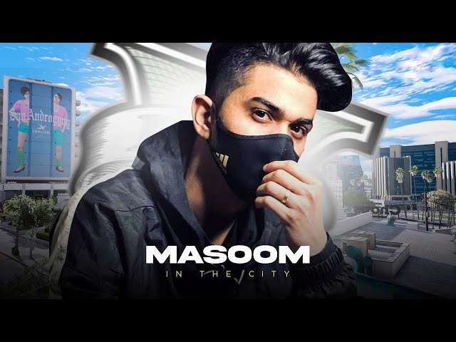 ! MASOOM IN THE CITY| BGMI DONE