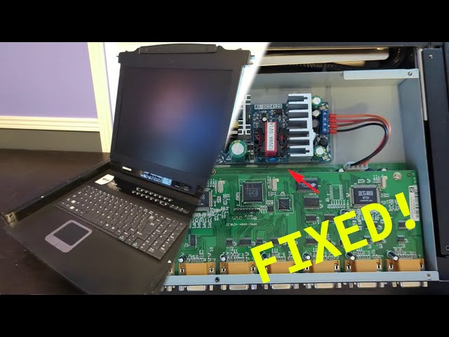 Fixing a Broke KVM Rack Console from eBay!