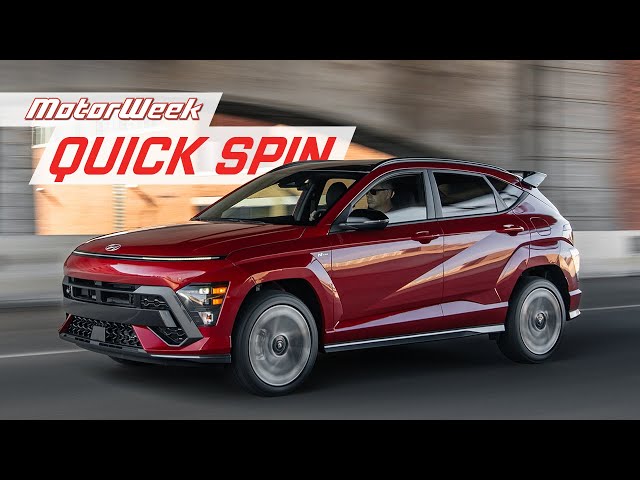2024 Hyundai Kona | MotorWeek Quick Spin