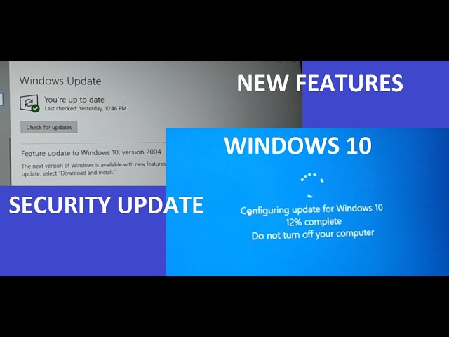New Features and Security Improvement Update Windows 10