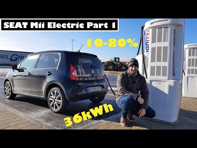 Seat Mii Electric 36kWh Serie PART 1: LADESPEED TEST + Wissen To Go!