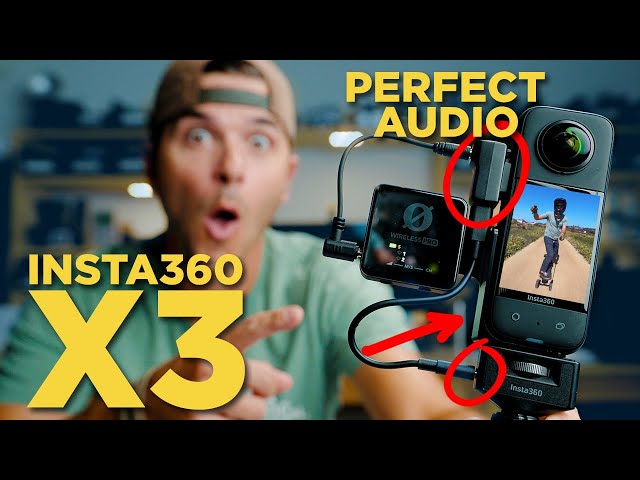 XMount360 THE ULTIMATE AUDIO SETUP for Insta360 X3