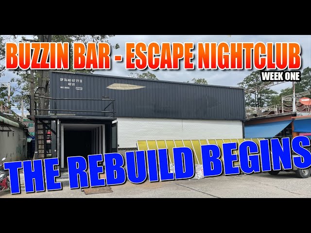 Buzzin Bar - Escape nightclub Pattaya. So our journey begins. Follow as we vlog from start to finish