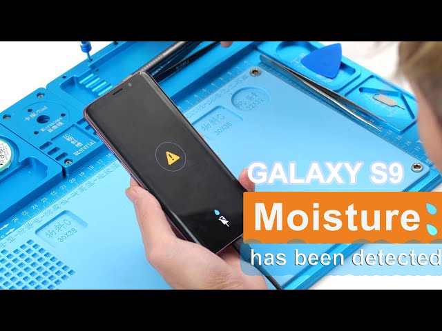 Moisture has been detected - How To Fix Samsung S9-Motherboard Repair