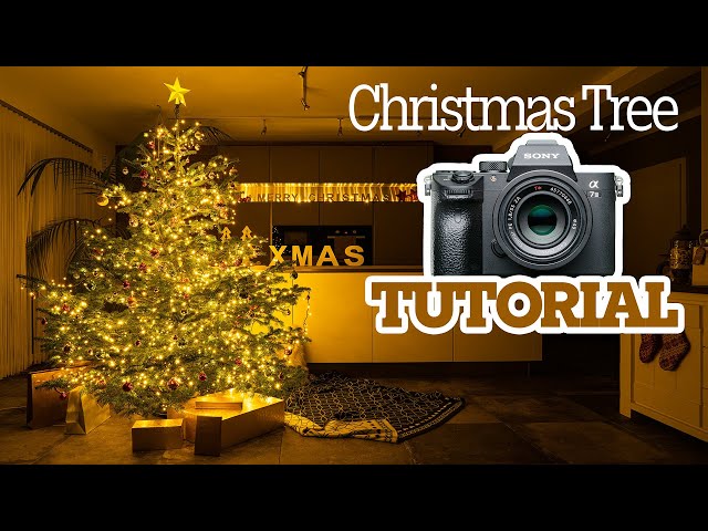 How to Photograph a Christmas Tree - 2021 Edition - IN DEPTH TUTORIAL on Christmas Tree Photography