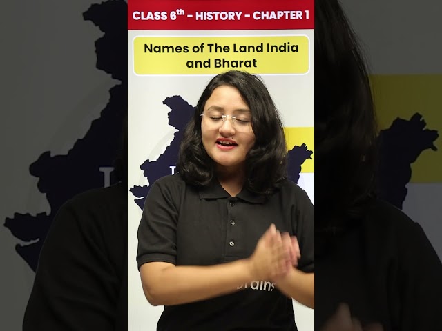 Names of the Land: India and Bharat🫡 - The Story Behind Our Country's Names🤔#history #socialscience