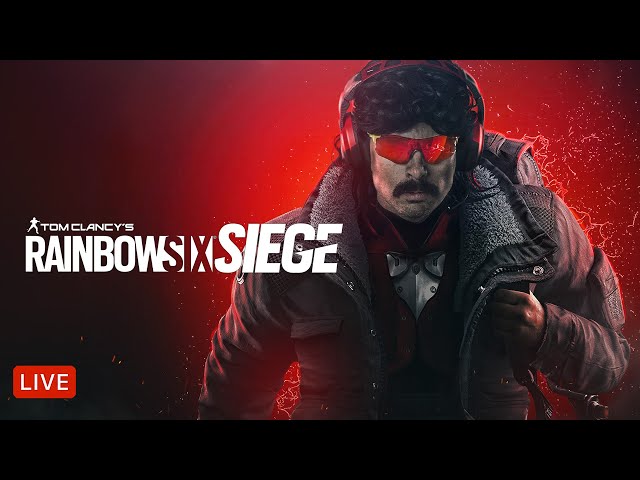 🔴LIVE - DR DISRESPECT - RAINBOW SIX - RANK IS ALMOST HERE