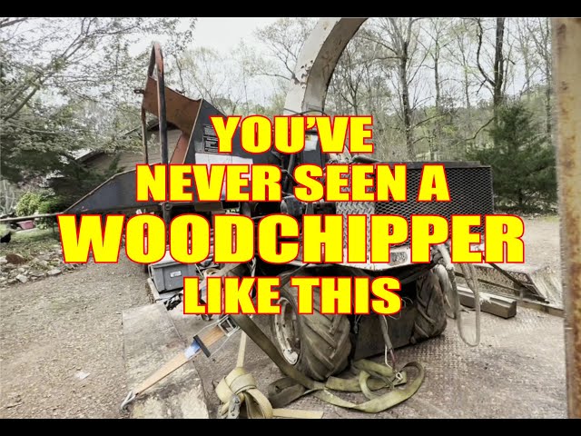 You've Never Seen A Woodchipper Like This, Frankenstein Hybrid Woodchipper Ditch Witch
