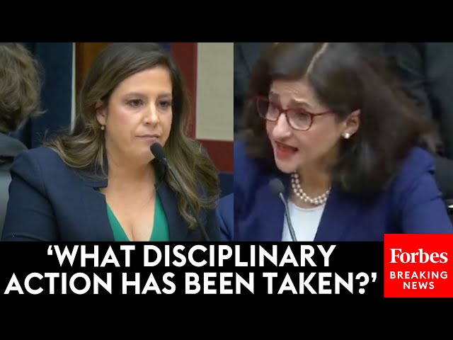 MUST WATCH: Stefanik Does Not Let Up On Columbia President Over Faculty Member Who Celebrated Oct. 7