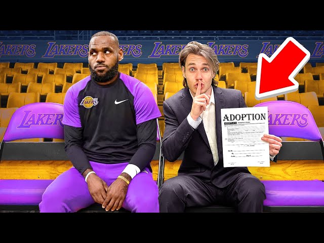 Tricking Lebron James Into Legally Adopted Me!