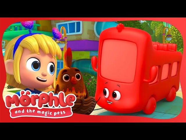 Big Red Morphle Bus! 📖 Learning Videos For Kids 📖 Education For Toddlers