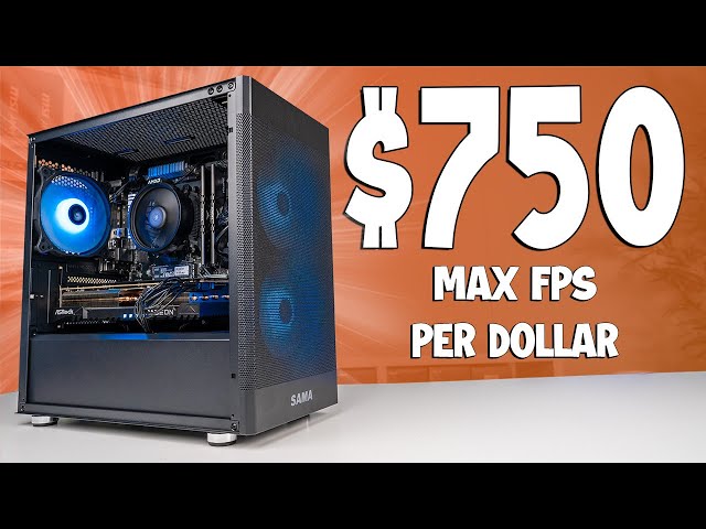 $750 PURE PERFORMANCE Gaming PC Build Guide