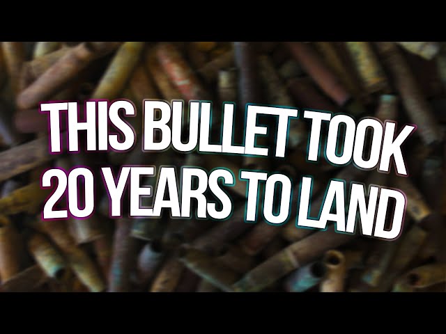 this bullet took 20 years to land