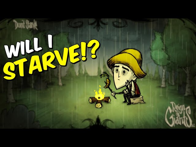 🔴 WILL I STARVE!? First Ever Don't Starve Stream (Top 3 All-Time Survival Game)