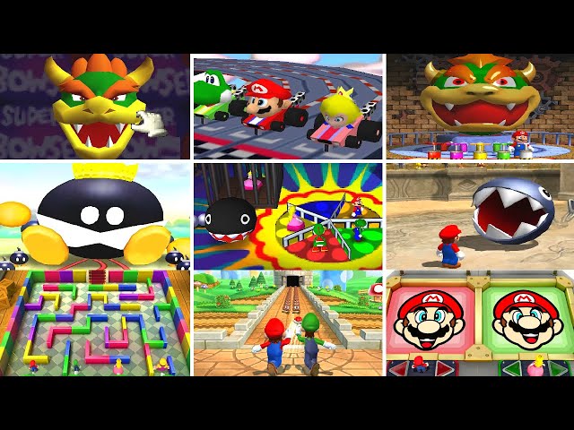 Evolution of Mario Party (1998-2018)