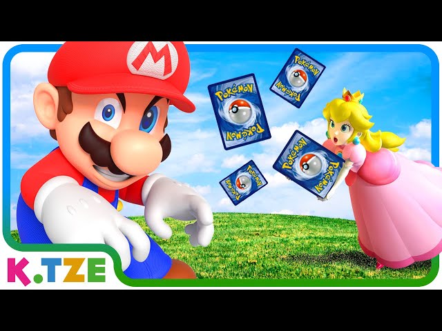 Mario BETRÜGT Peach um POKEMON Karten 😱😡 Super Mario Odyssey Story