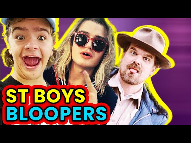 Hilarious Stranger Things: BOYS Bloopers And Funny Moments
