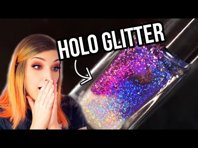 Mixing HOLO and GLITTER Nail Polishes Together!! || KELLI MARISSA