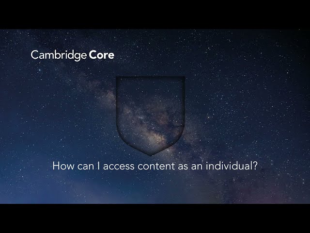 How can I access content as an individual?
