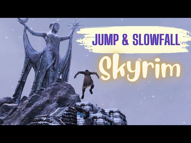 Morrowind’s Jump & Slowfall now in Skyrim! | Mod Showcase
