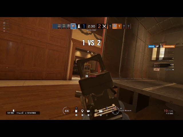 Anchor ACE 1v5 on train while my team shits on me