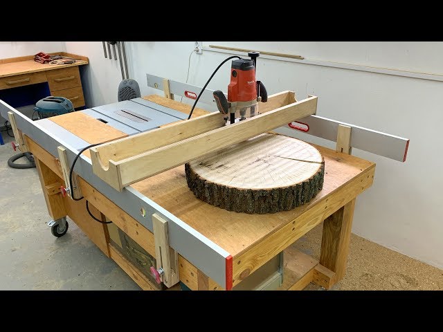 Adjustable Router Sled Homemade