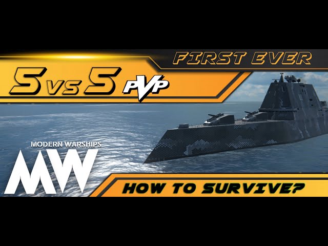 Modern Warships - FIRST 5vs5 PVP / And 2 4vs4 Battles [by MasterZebra] [Mobile]