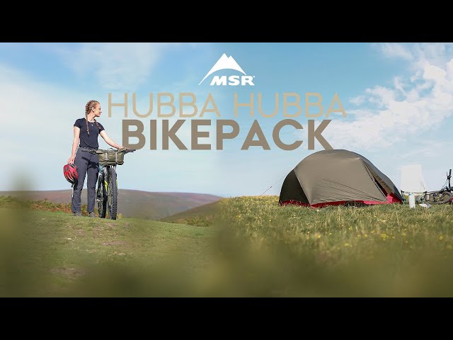 A look at the New MSR Hubba Hubba Bike Packing tent!