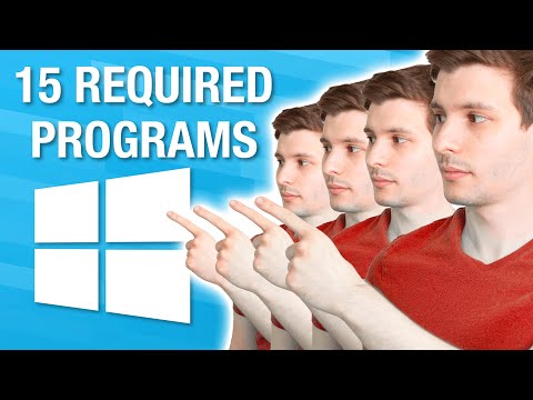 Top 15 REQUIRED Windows Programs Everyone Should Have