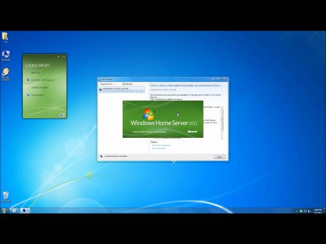 Windows Home Server 2011 - 3TB Drive Installation