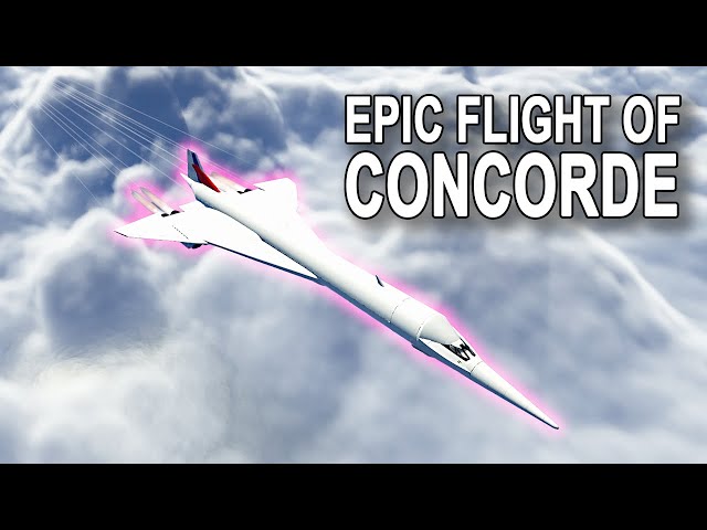 Epic Flight of Concorde in Kerbal Space Program 2