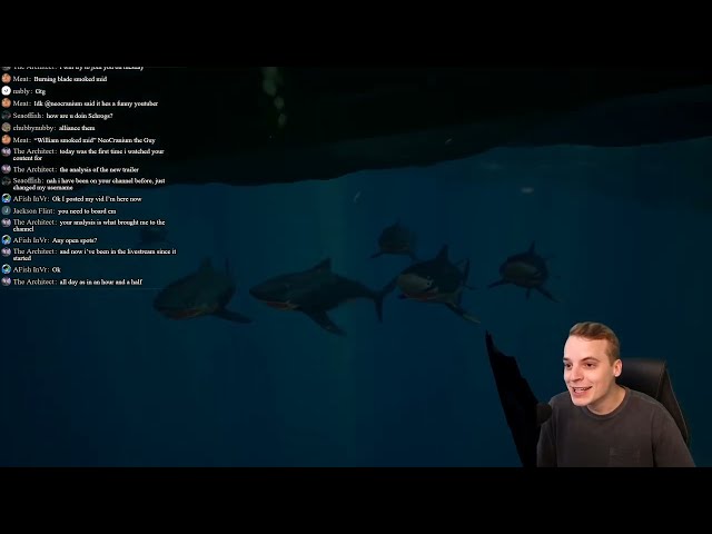 Back spawning on 9 sharks... Sea of Thieves