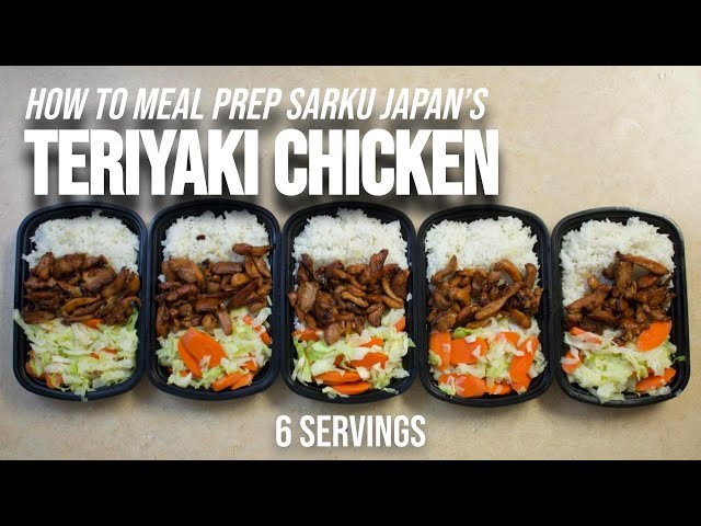How to Make Sarku Japan's Teriyaki Chicken | $2 Meal Prep