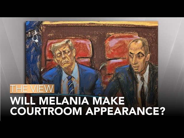 Will Melania Make Courtroom Appearance? | The View