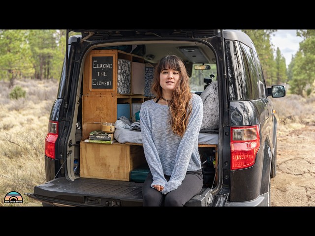 6 Years of Car Living - Her Honda Element as a Tiny Home