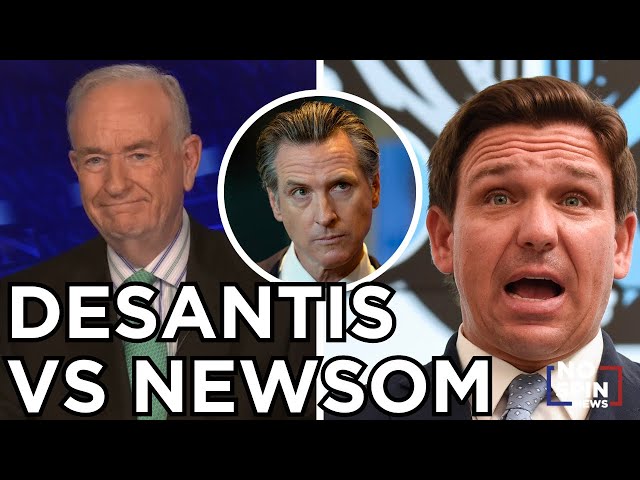 Bill O'Reilly on Governor Ron DeSantis vs Governor Gavin Newsom