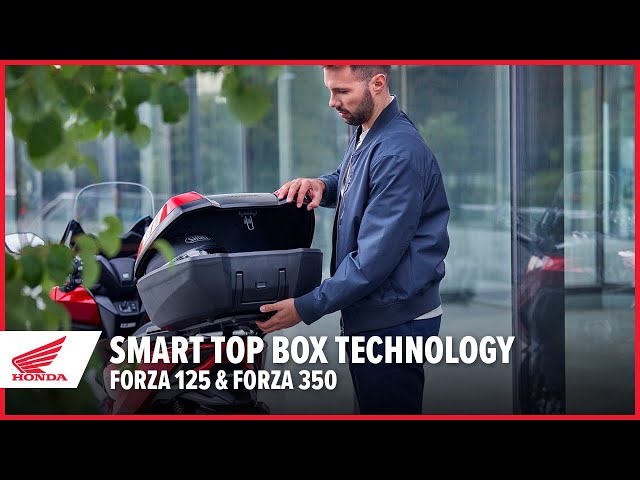 Honda Smart Top Box Technology - Forza 125 and Forza 350
