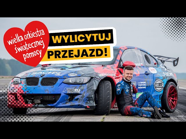Wylicytuj PRZEJAZD z Bartoszem Ostałowskim w 1000-konnym BMW! | WOŚP 2023