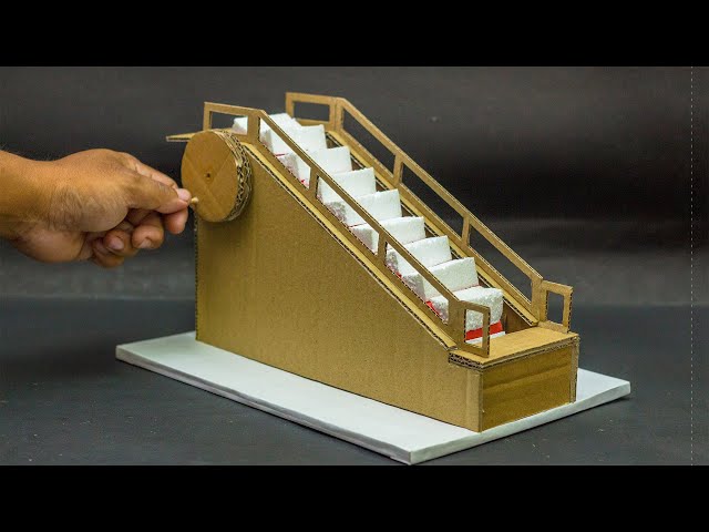 Science Projects | Escalator Working Model