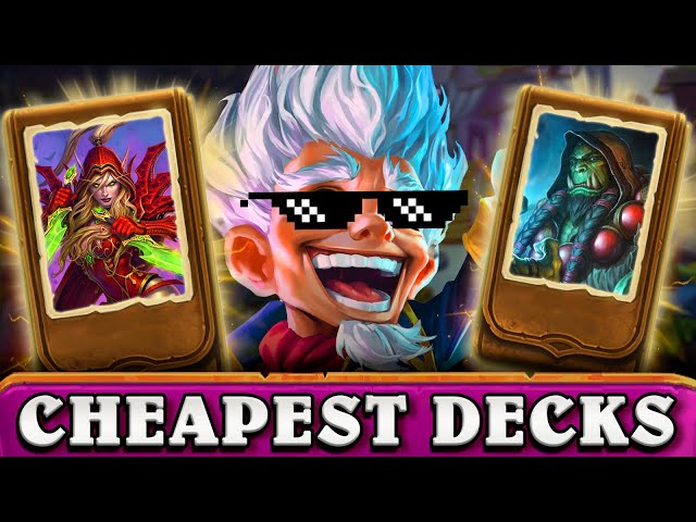 HEARTHSTONE BUDGET DECKS for Whizbang's Workshop: Free and Effective