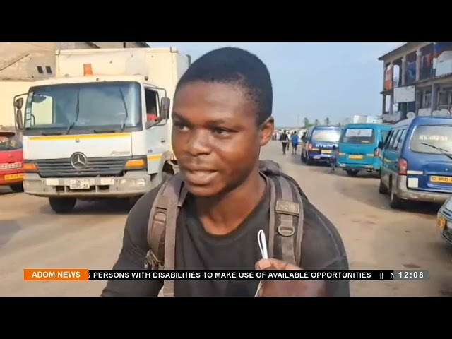 Konongo commercial drivers strike over fuel prices, passengers stranded -Premtobre Kasee  (16-04-24)