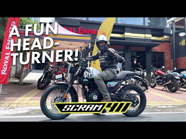 SURPRISINGLY GOOD! SCRAM 411 FIRST RIDE in the Philippines