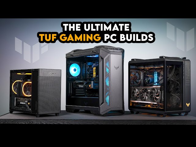 Which will YOU choose?! | ASUS TUF Gaming PC Build | GT501, GT502 & Prime AP201 | Intel i5 i7 i9