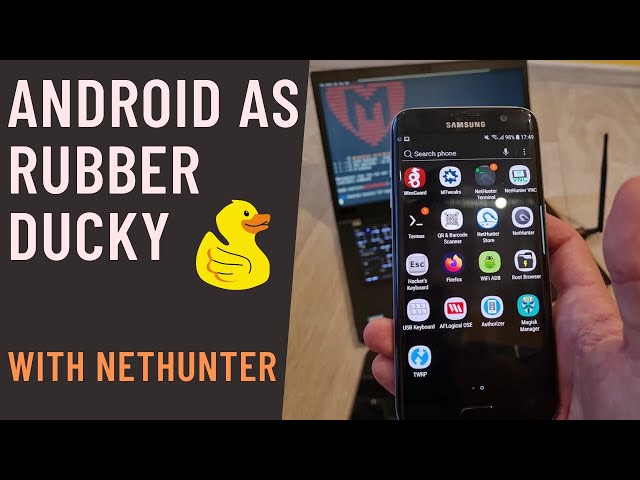 How to use Android as Rubber Ducky from NetHunter - part 1 | Tutorial | HID | BadUSB