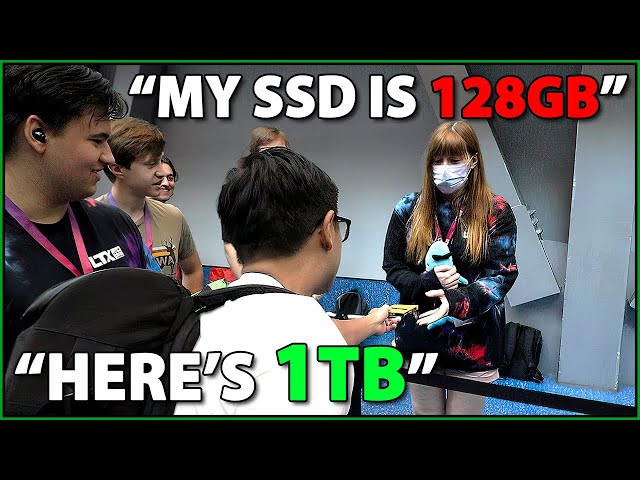 Surprising PC Gamers with FREE SSD Upgrades at LTX 2023